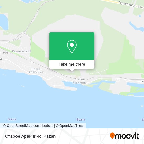 Старое Аракчино map