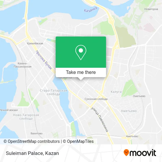 Suleiman Palace map