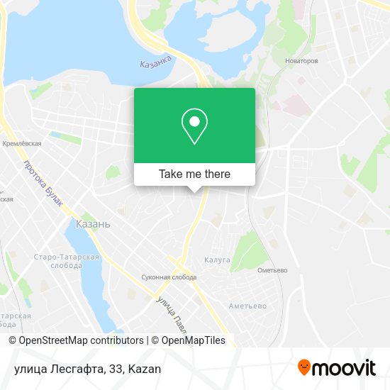улица Лесгафта, 33 map