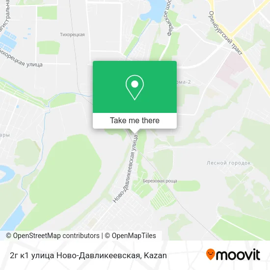 2г к1 улица Ново-Давликеевская map
