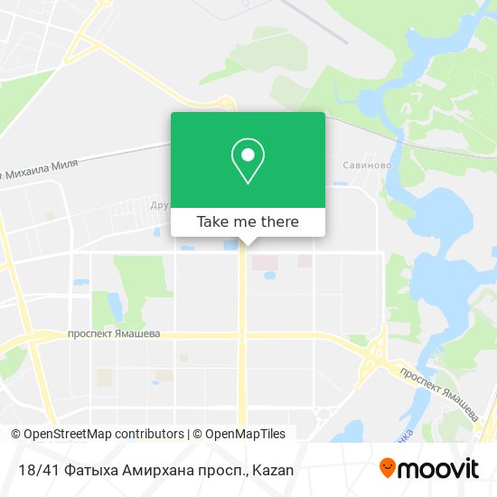 18/41 Фатыха Амирхана просп. map