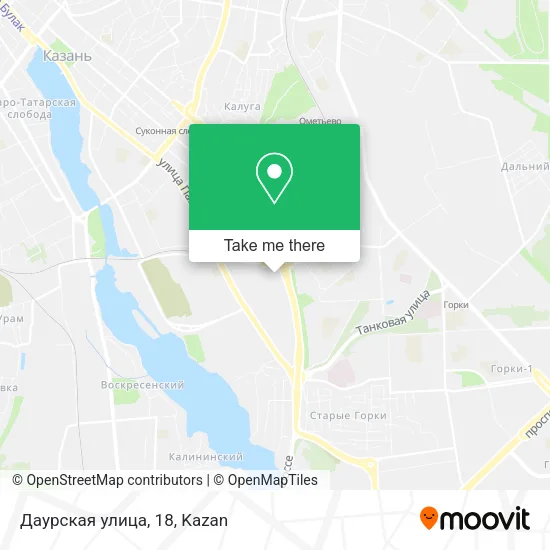 Даурская улица, 18 map