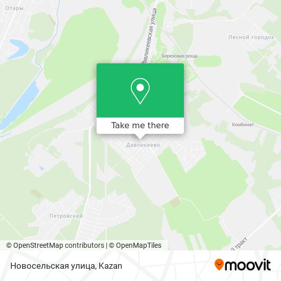 Новосельская улица map