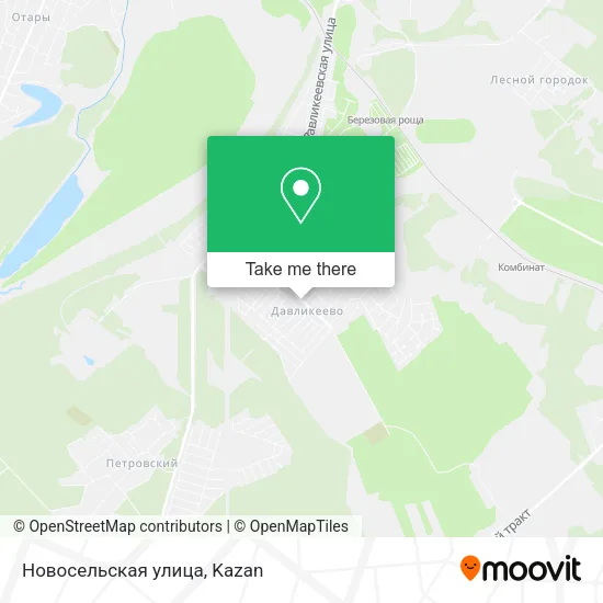 Новосельская улица map