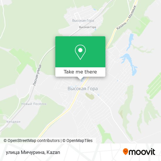 улица Мичурина map