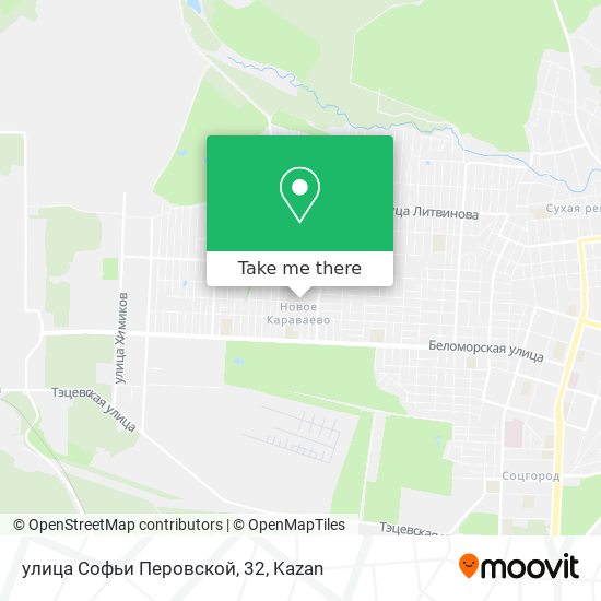 улица Софьи Перовской, 32 map