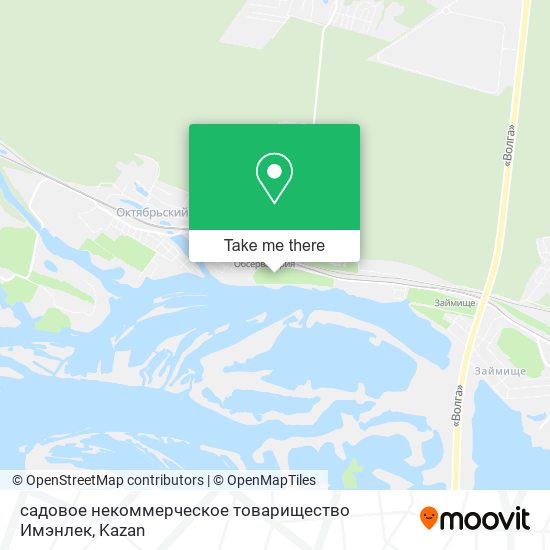 садовое некоммерческое товарищество Имэнлек map