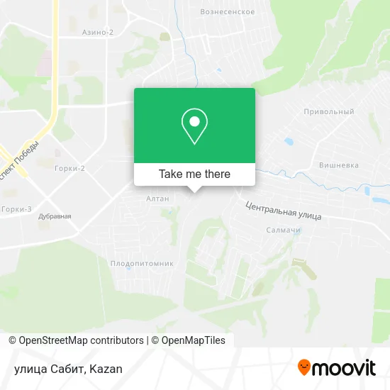 улица Сабит map