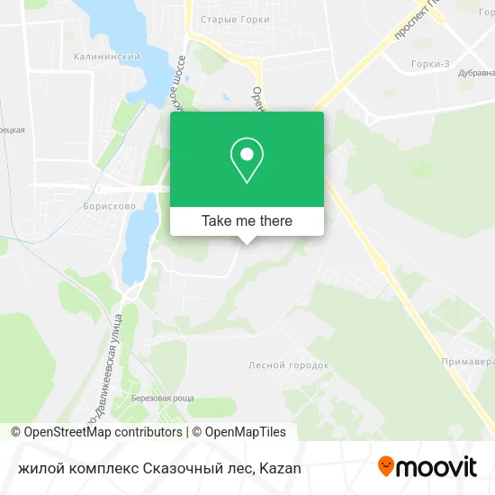 жилой комплекс Сказочный лес map