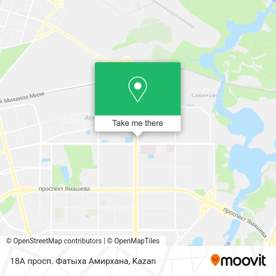 18А просп. Фатыха Амирхана map