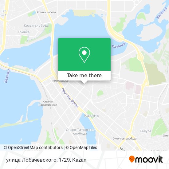 улица Лобачевского, 1/29 map