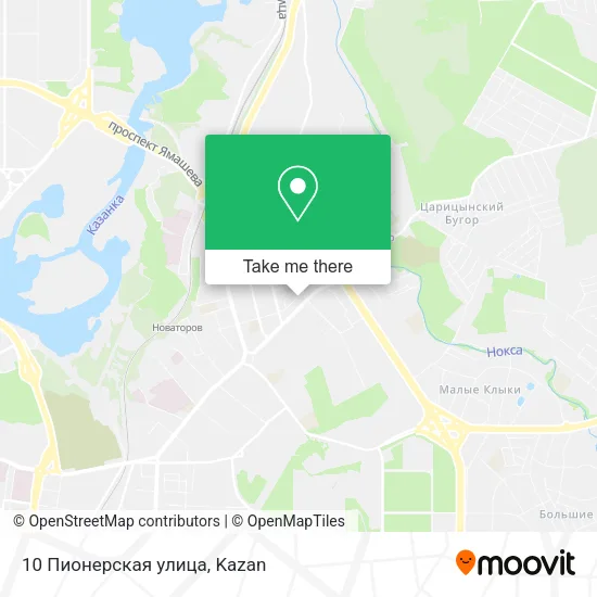 10 Пионерская улица map