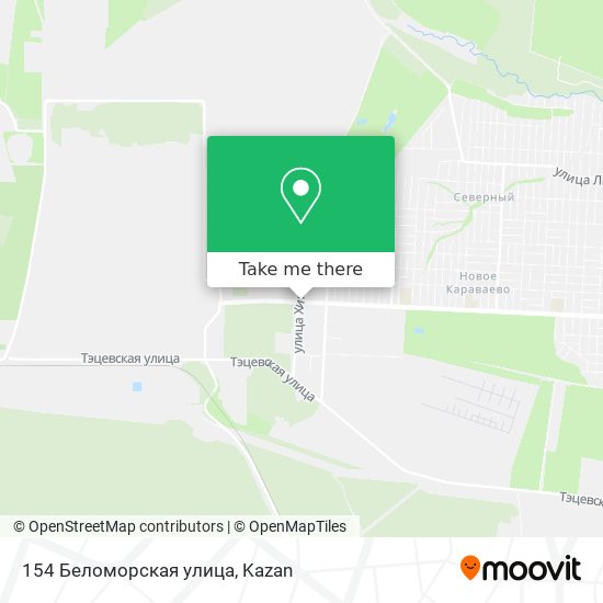 154 Беломорская улица map