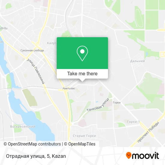 Отрадная улица, 5 map