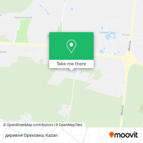 деревня Ореховка map