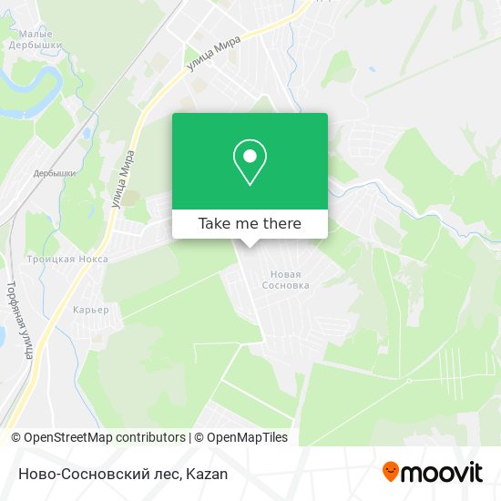 Ново-Сосновский лес map