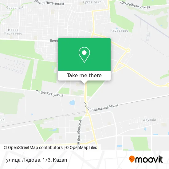 улица Лядова, 1/3 map