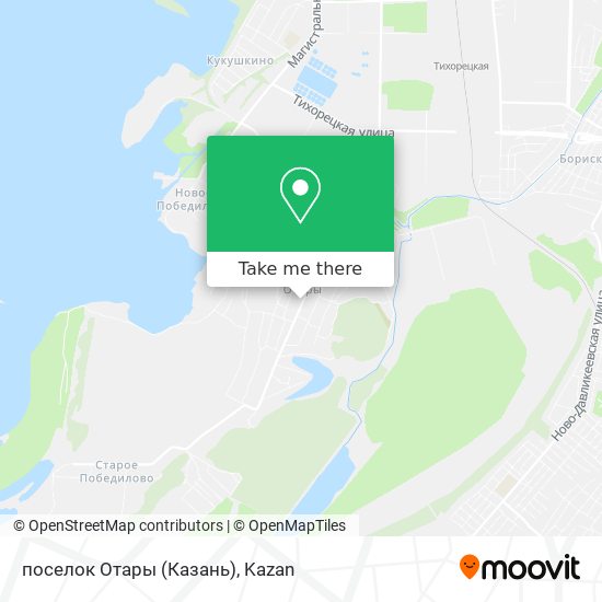 поселок Отары (Казань) map