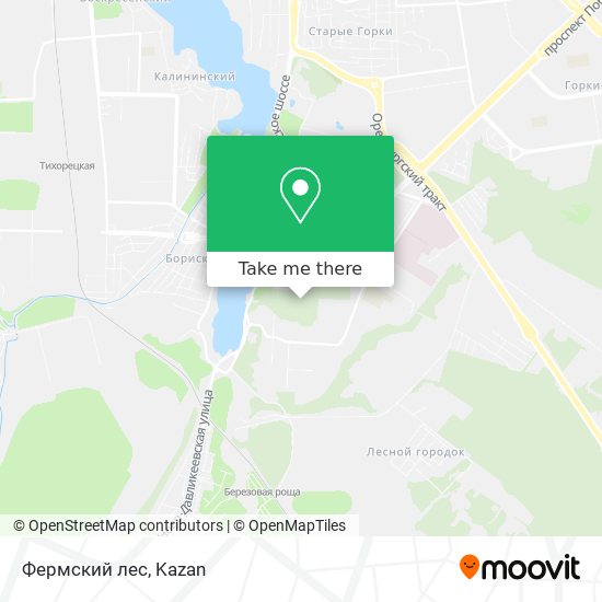 Фермский лес map