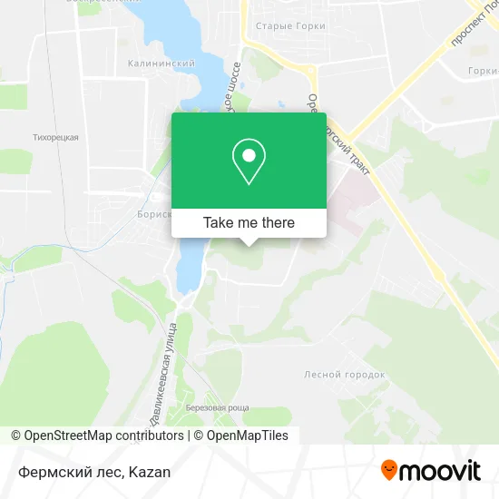 Фермский лес map