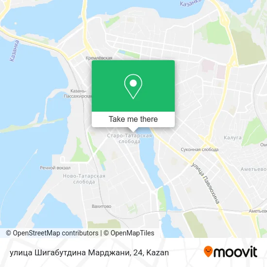 улица Шигабутдина Марджани, 24 map