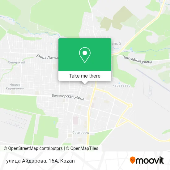 улица Айдарова, 16А map