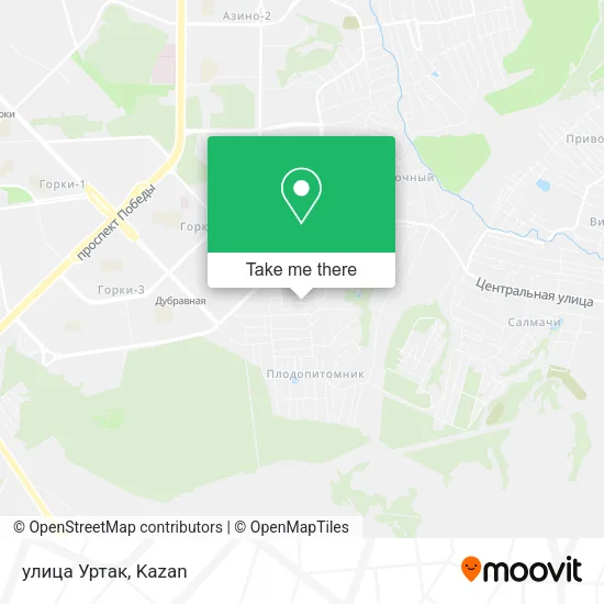 улица Уртак map