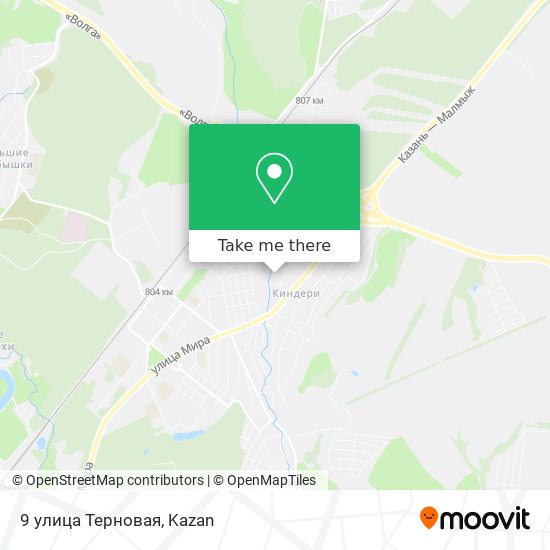 9 улица Терновая map