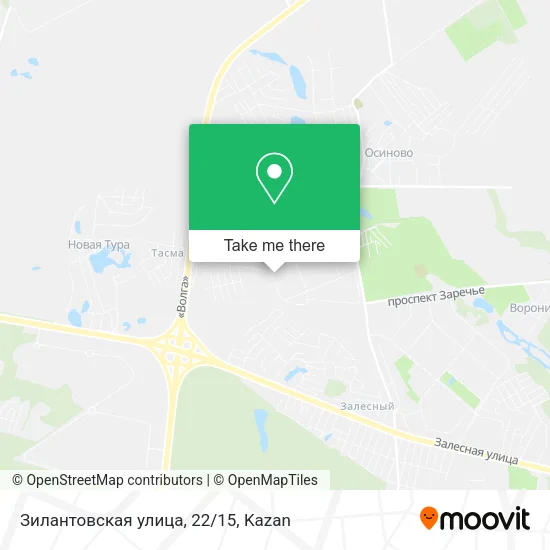 Зилантовская улица, 22/15 map