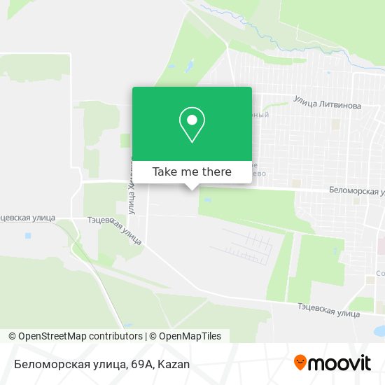 Беломорская улица, 69А map