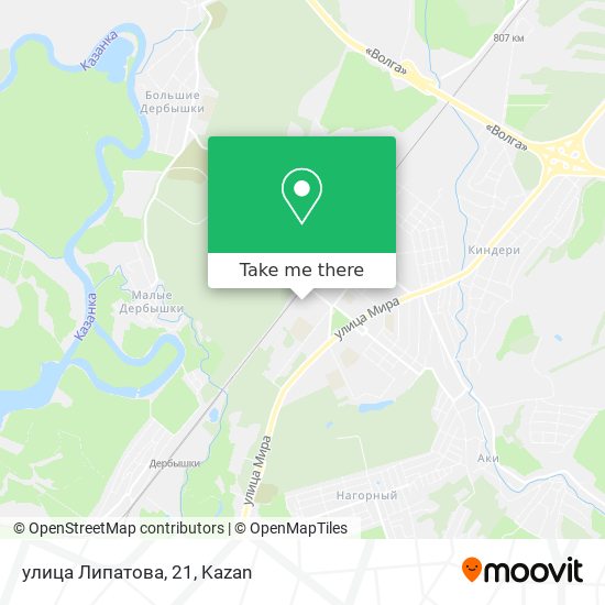 улица Липатова, 21 map