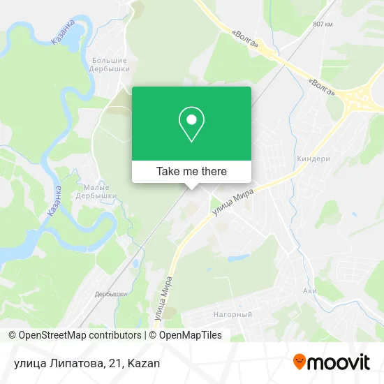 улица Липатова, 21 map