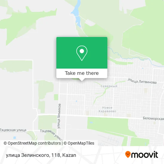 улица Зелинского, 118 map