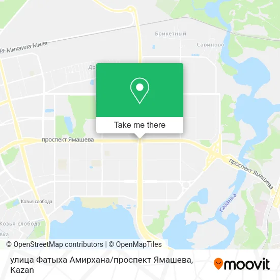 улица Фатыха Амирхана / проспект Ямашева map