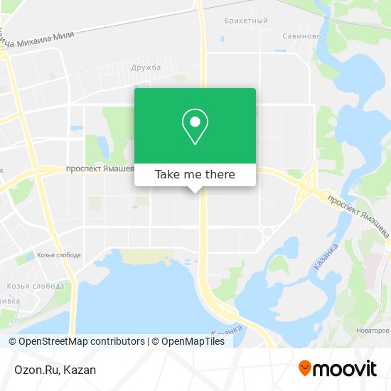 Ozon.Ru map