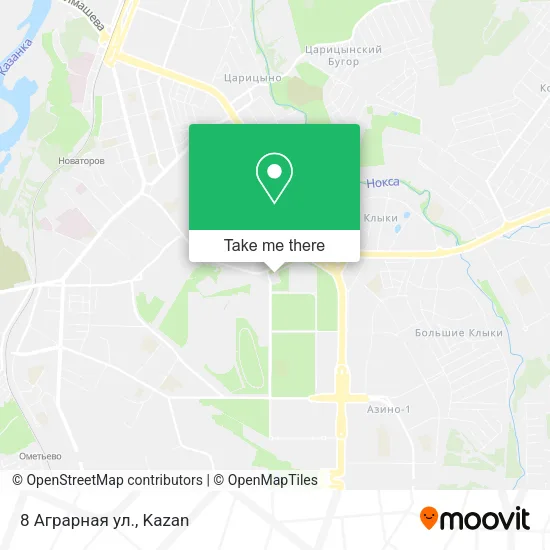 8 Аграрная ул. map