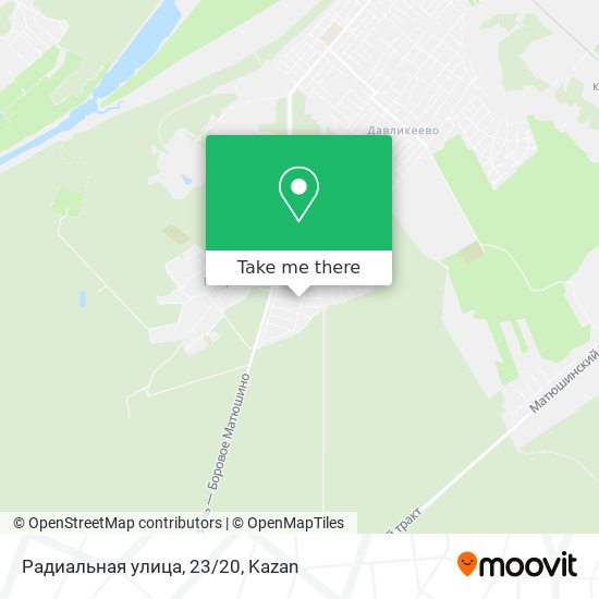 Радиальная улица, 23/20 map