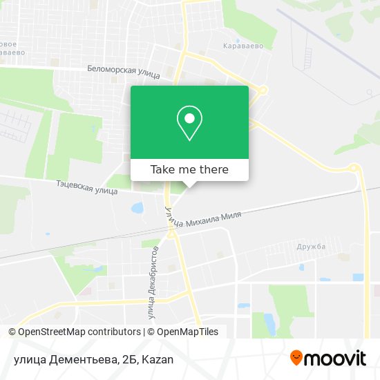 улица Дементьева, 2Б map