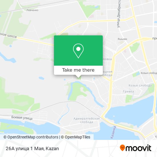 26А улица 1 Мая map