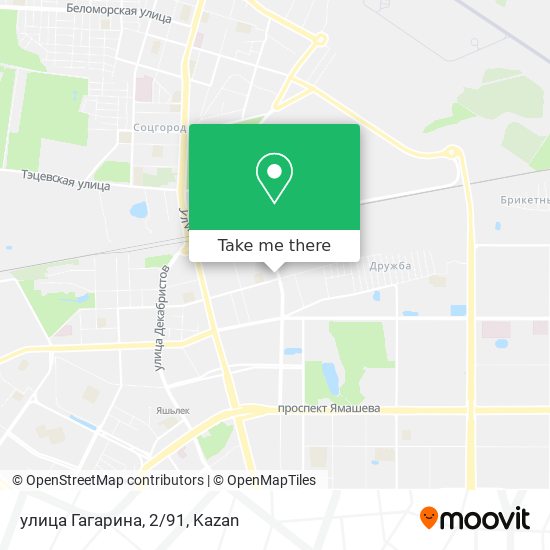 улица Гагарина, 2/91 map