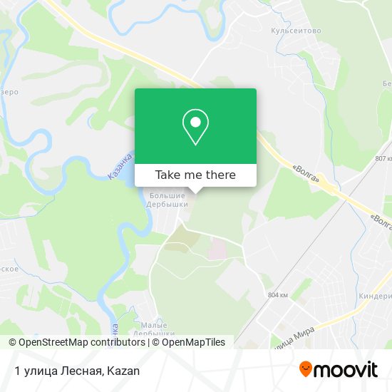 1 улица Лесная map
