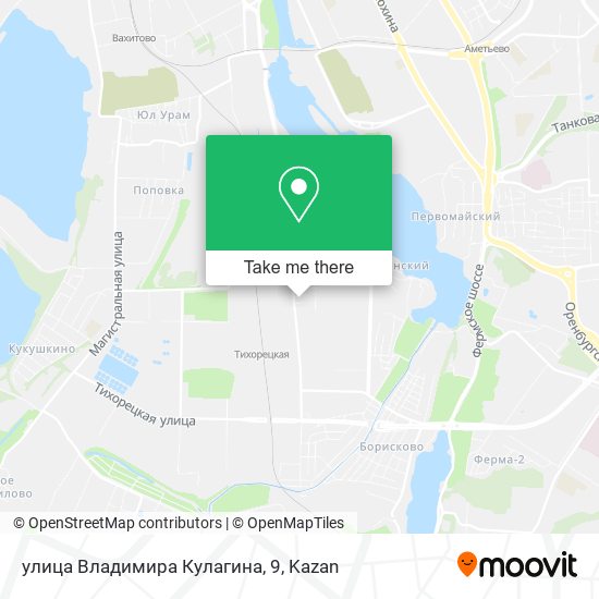 улица Владимира Кулагина, 9 map