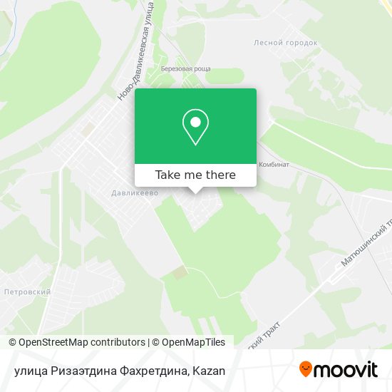 улица Ризаэтдина Фахретдина map