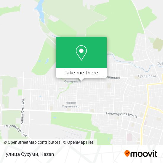 улица Сухуми map