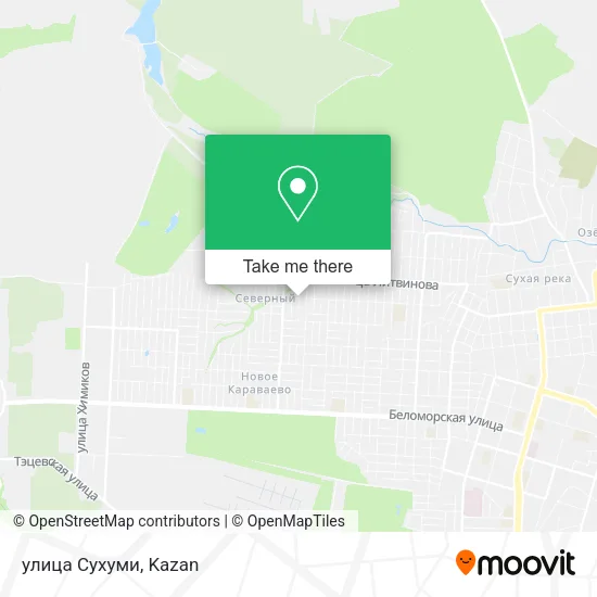 улица Сухуми map
