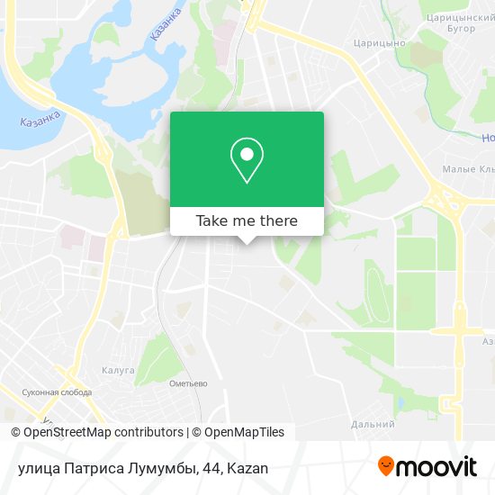 улица Патриса Лумумбы, 44 map