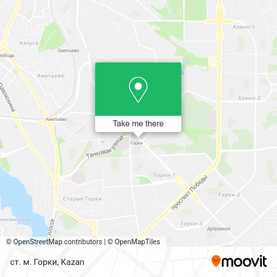 ст. м. Горки map