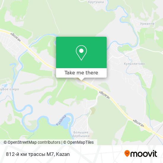 812-й км трассы М7 map