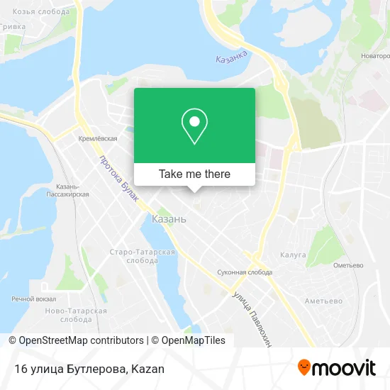 16 улица Бутлерова map