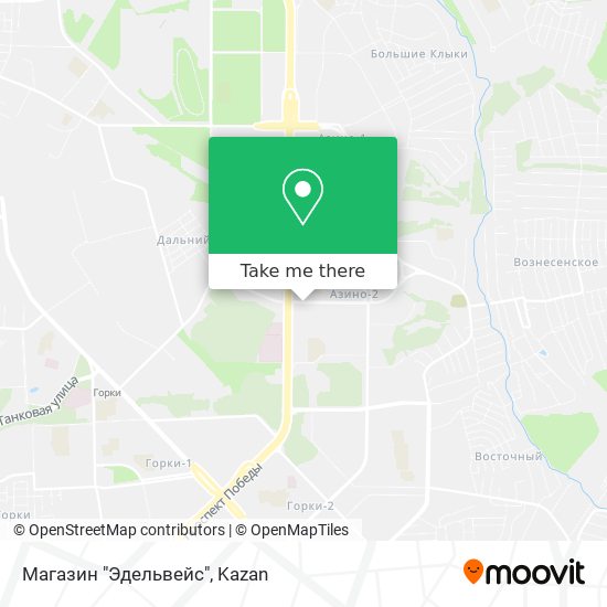 Магазин "Эдельвейс" map